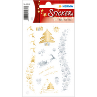 HERMA Aufkleber Weihnachtsmotive, 14 Etiketten