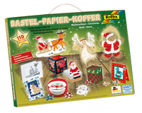 folia Bastelset Papier-Koffer Weihnachten 110-tlg. mehrfarbig folia Bastelset Papier-Koffer Weihnachten 110-tlg. mehrfarbig