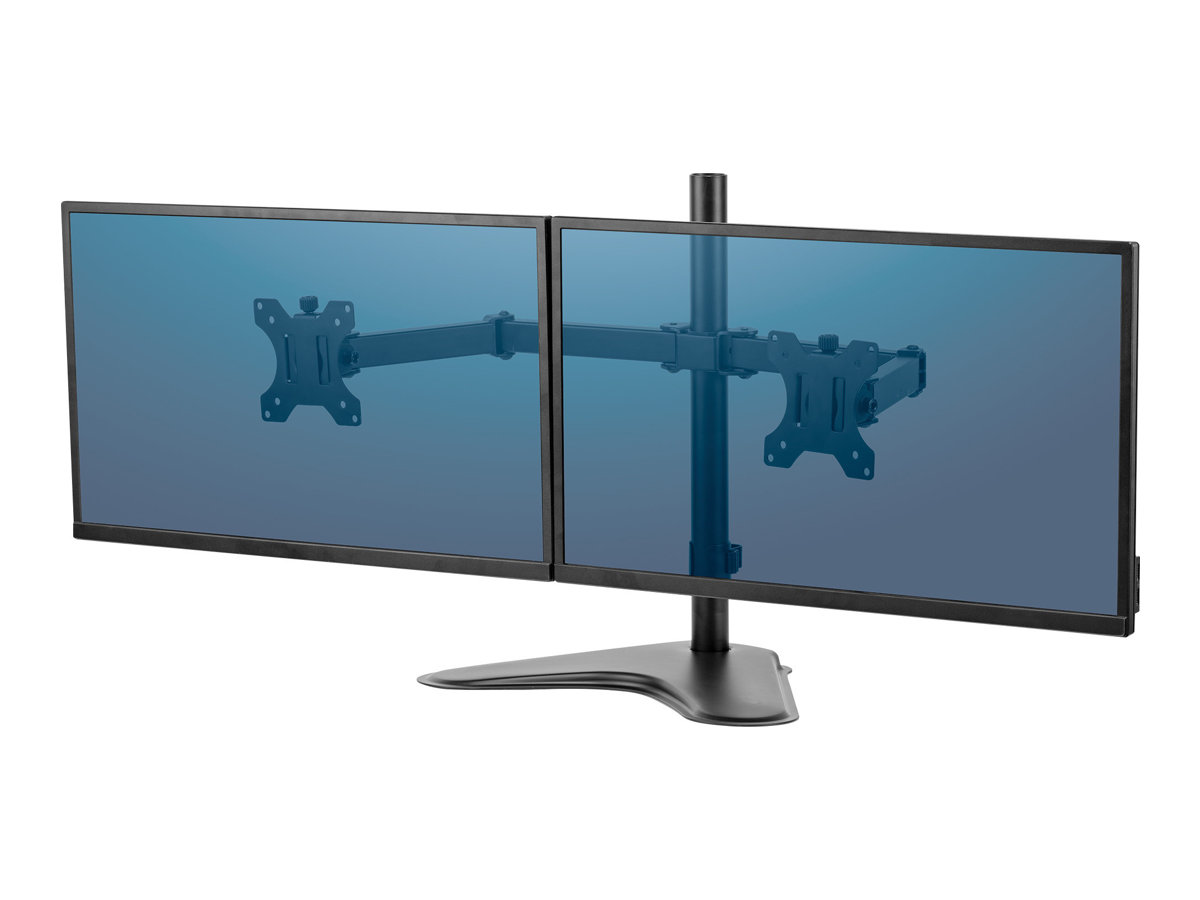 Fellowes Monitor-Halterung Seasa 8043701 schwarz fÃ¼r 2 Monitore, TischstÃ¤nder