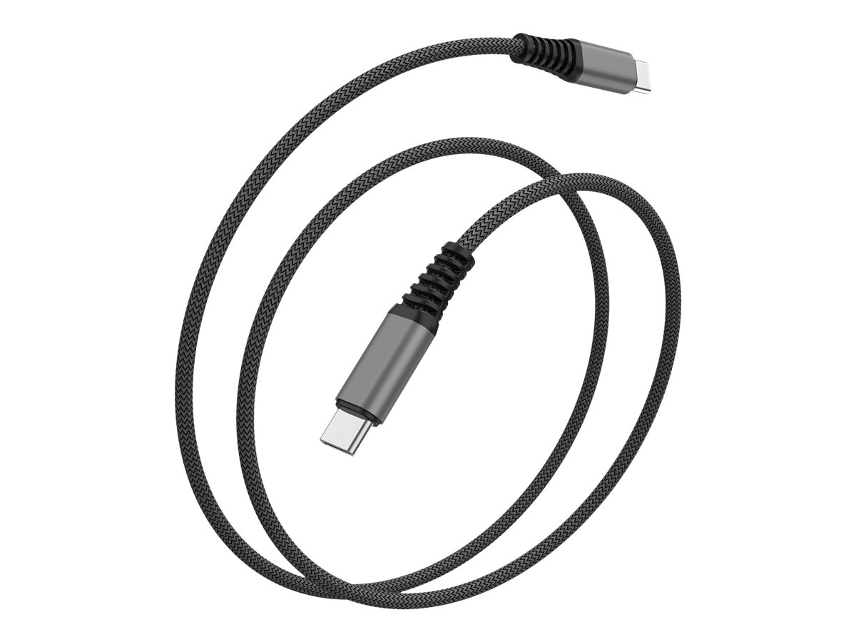 4smarts USB-C auf USB-C Kabel PremiumCord 100W 1,5m schwarz