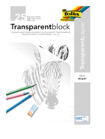 folia Transparentpapier 80 g/qm, 25 Blatt folia Transparentpapier 80 g/qm, 25 Blatt