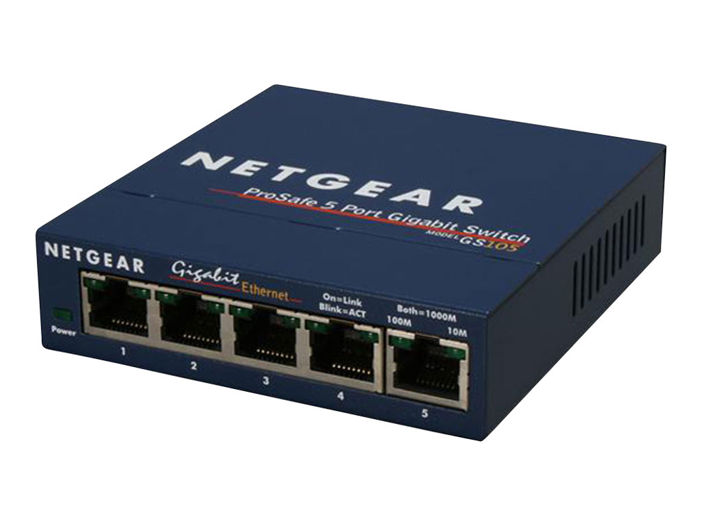 NETGEAR GS105GE GIGABIT SWITCH