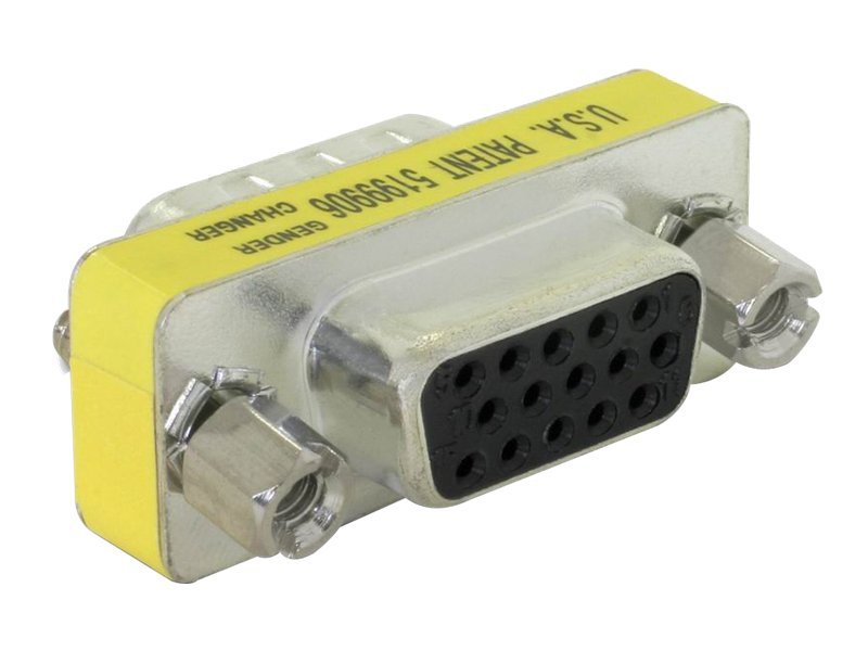 Delock Adapter Gender Changer VGA Buchse-Buchse Delock Adapter Gender Changer VGA Buchse-Buchse