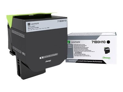 Lexmark 71B0H10 schwarz Toner Lexmark 71B0H10 schwarz Toner