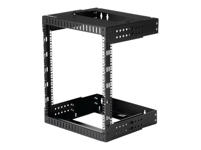 12 HE wandmontage Server Rack 30,5 51cm tief Open Frame Netzwerk Rack 2 Post Rack
