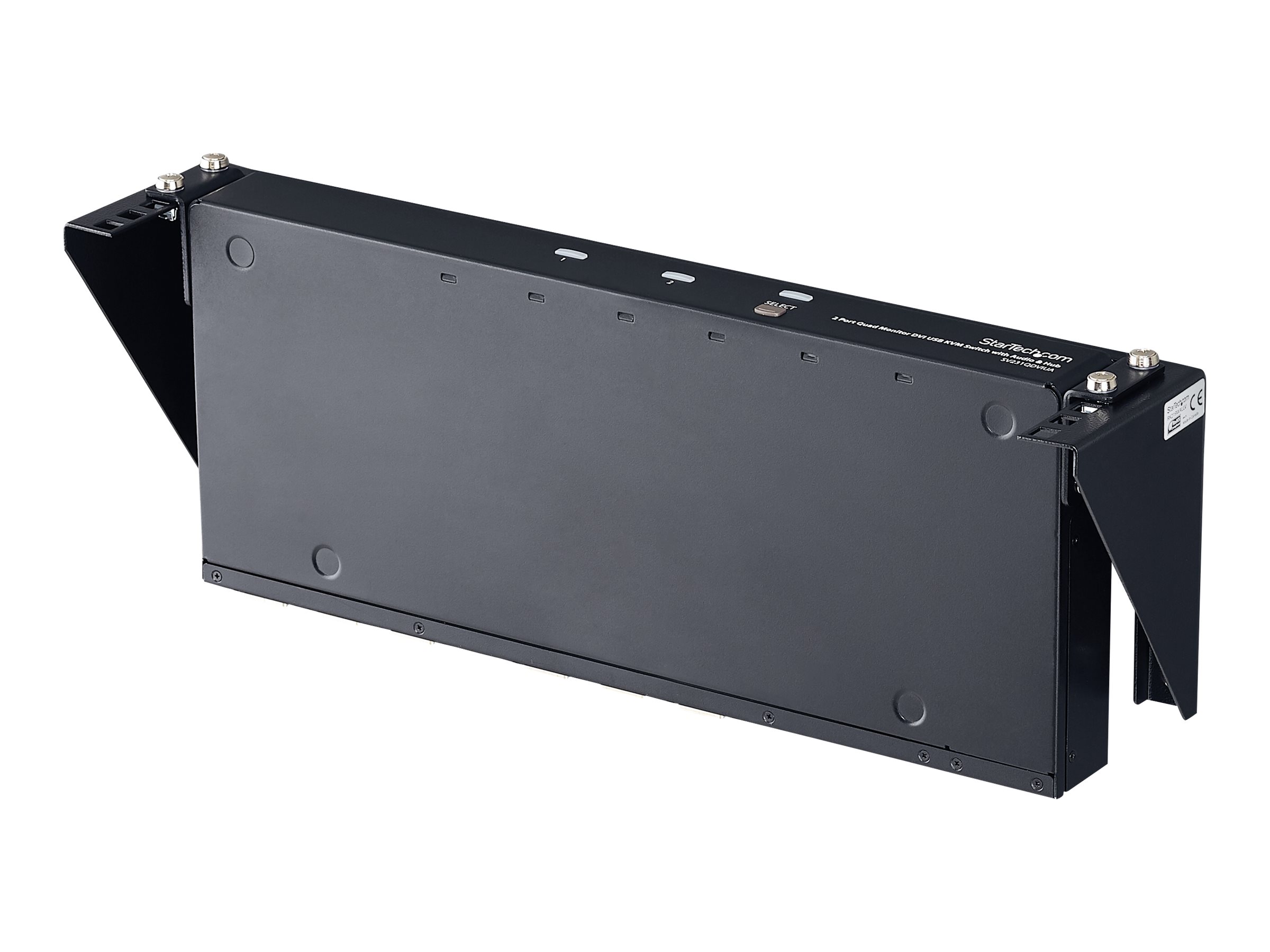 STARTECH.COM 2U 19in Steel Vertical Wall Mount Equipment Rack Bracket