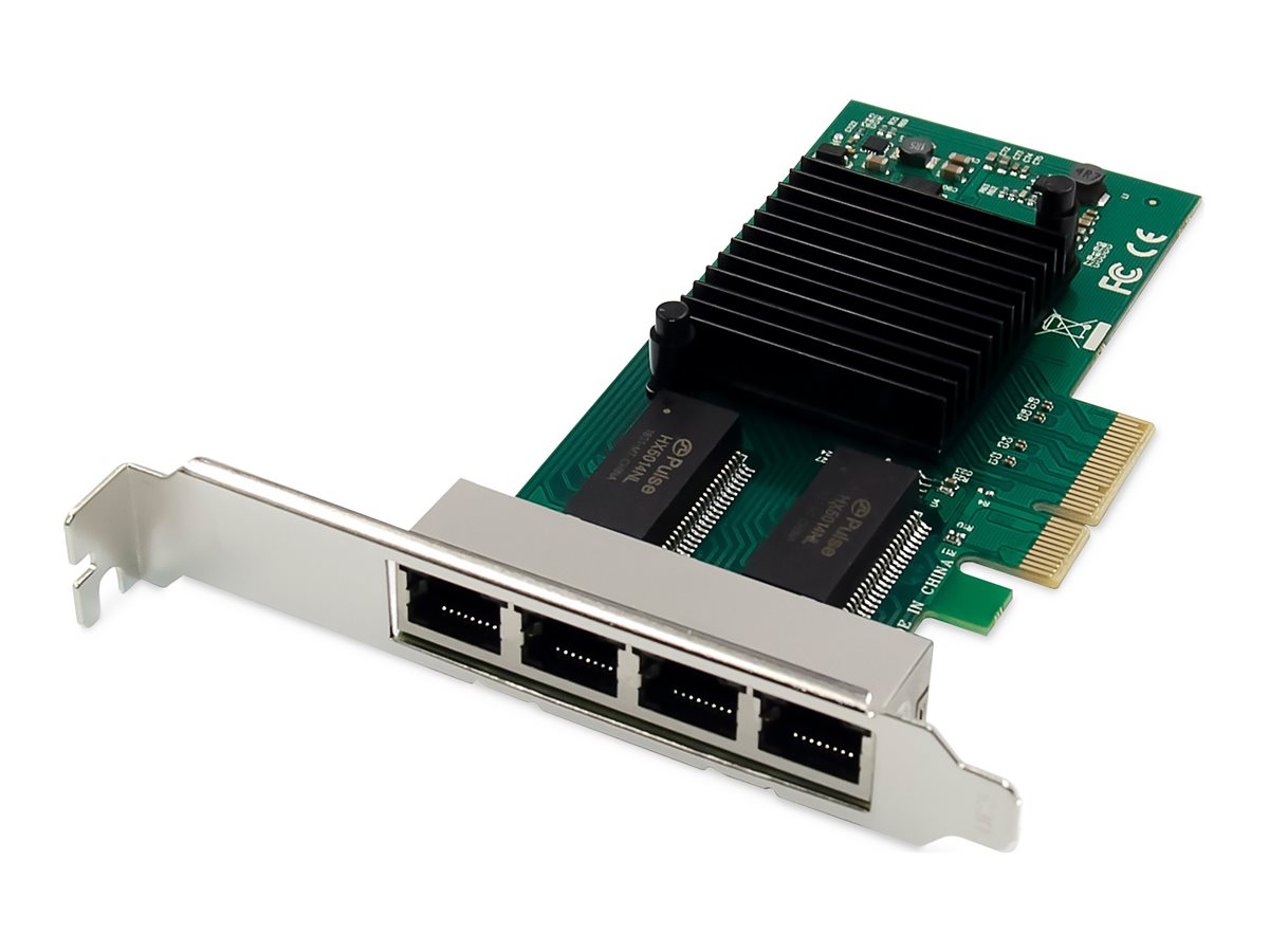 Adap Digitus RJ45 4-port Intel1350 Server NIC