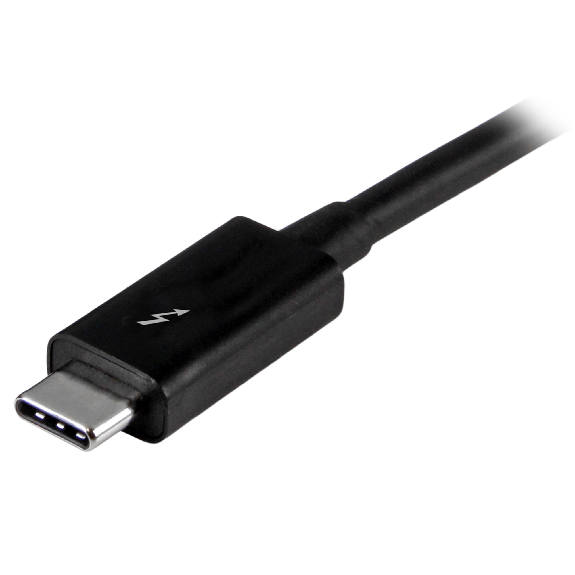 STARTECHCOM 1m Thunderbolt 3 20Gbps USBC Cable Thunderbolt USB and DisplayPort Compatible
