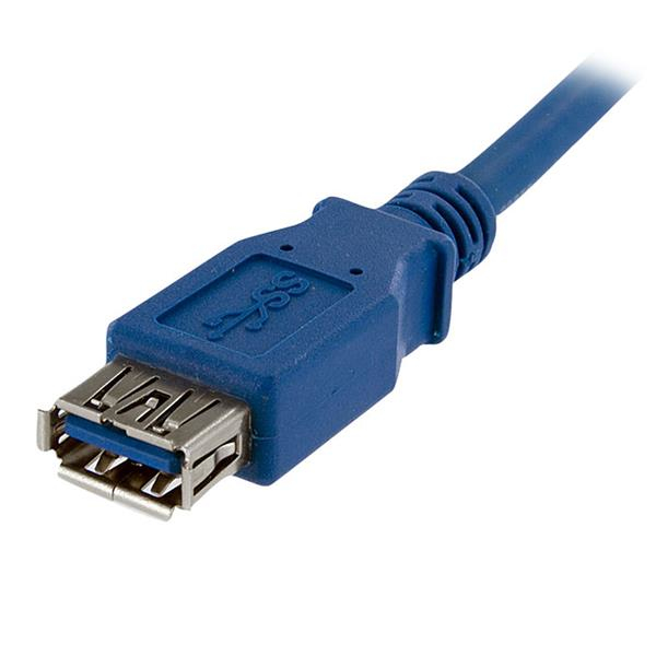 StarTech 1m Blue SuperSpeed USB 30 Extension Cable A to A MF