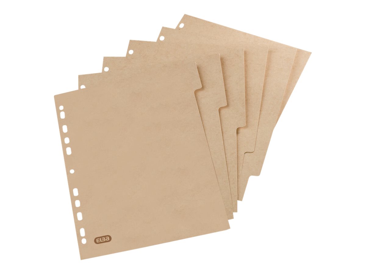 OXFORD Ordnerregister Touareg Vollformat blanko beige 6-teilig, 1 St. OXFORD Ordnerregister Touareg Vollformat blanko beige 6-teilig, 1 St.