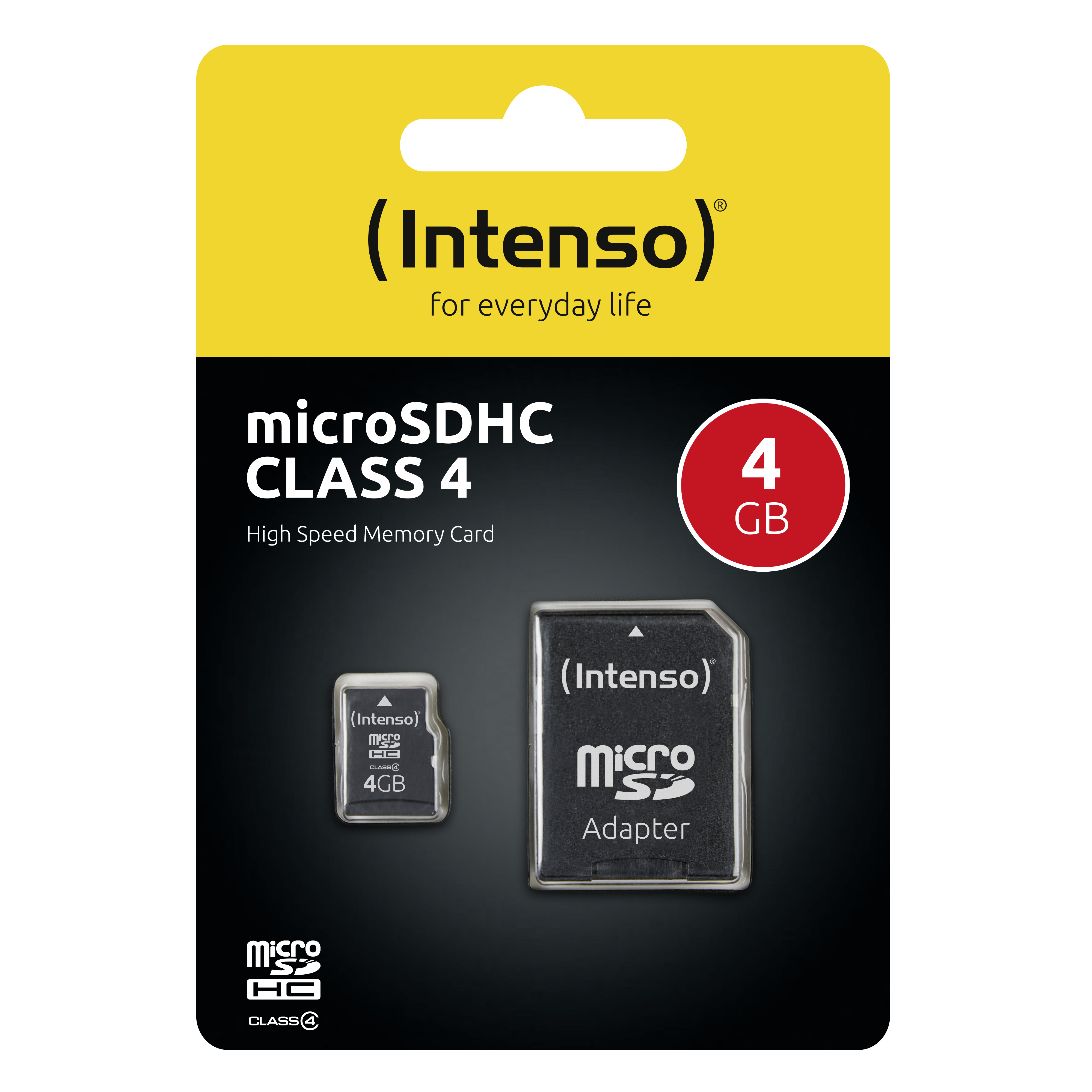 INTENSO MICRO SDHC KARTE 4GB INTENSO MICRO SDHC KARTE 4GB