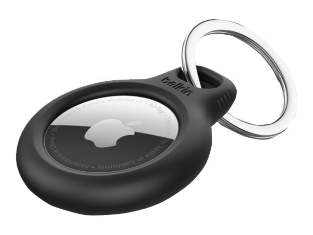 4er-Pack Secure Holder für Apple AirTag, schwarz