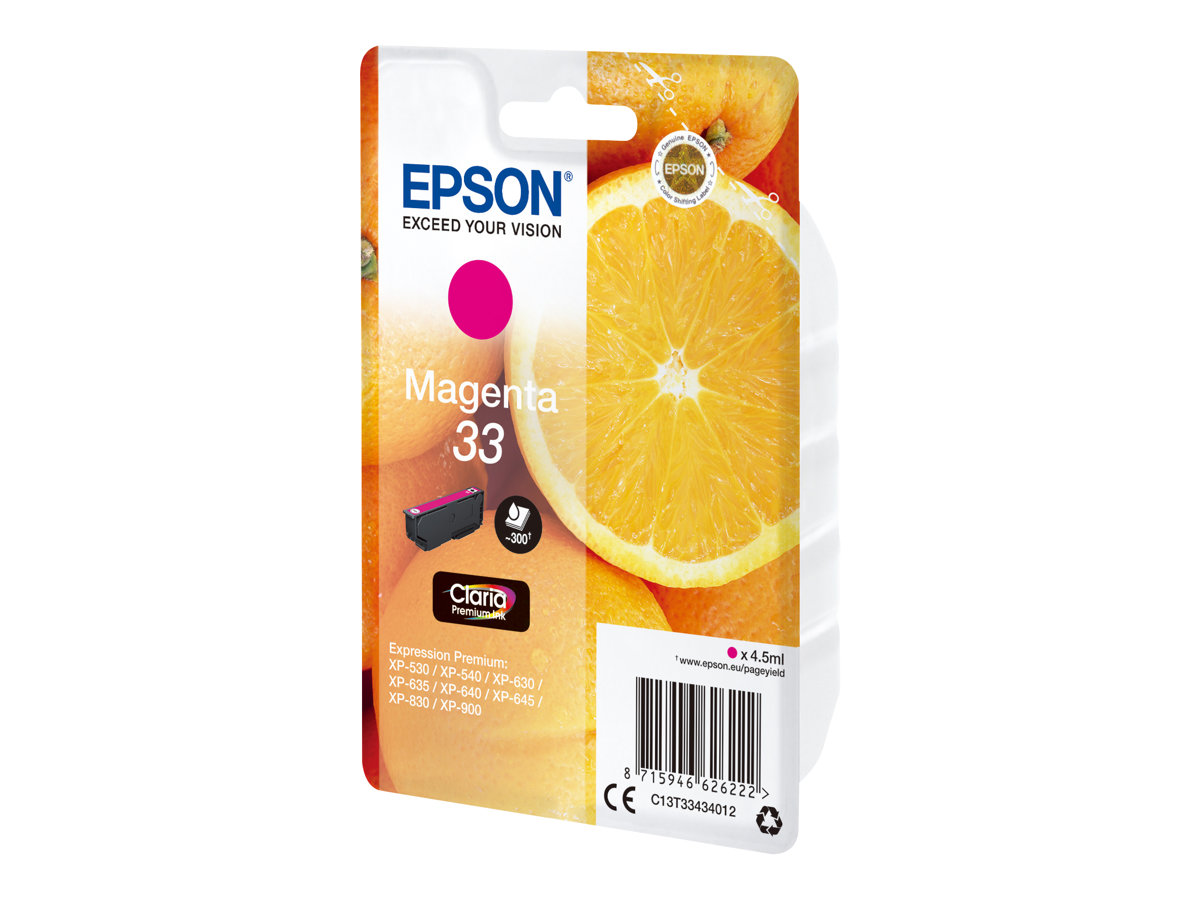 C13T33434012 EPSON XP Tinte magenta ST
