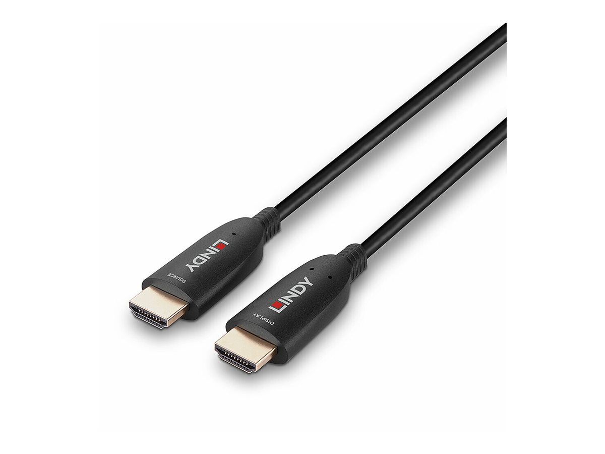 LINDY 30m Fibre Optic Hybrid HDMI 8K60 Kabel