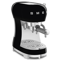 Smeg ECF02BLEU Siebtraeger Espresso-/Kaffemaschine schwarz,