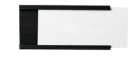 24 Legamaster Etikettenhalter magnetisch schwarz 9,0 x 3,0 cm