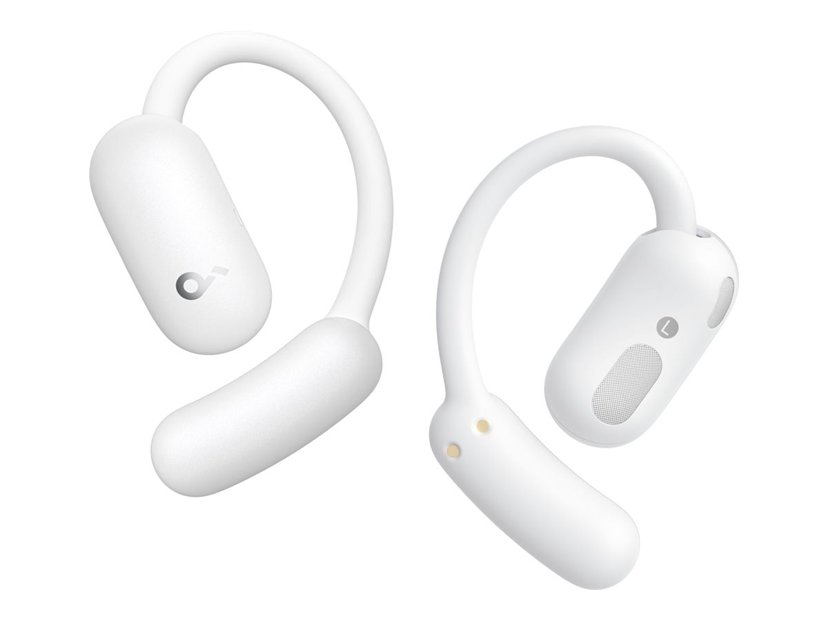 ANKER Soundcore AeroFit 2 white Bluetooth OpenEar Buds flexible Ohrbügel druckfreie Passform kabelloses Laden