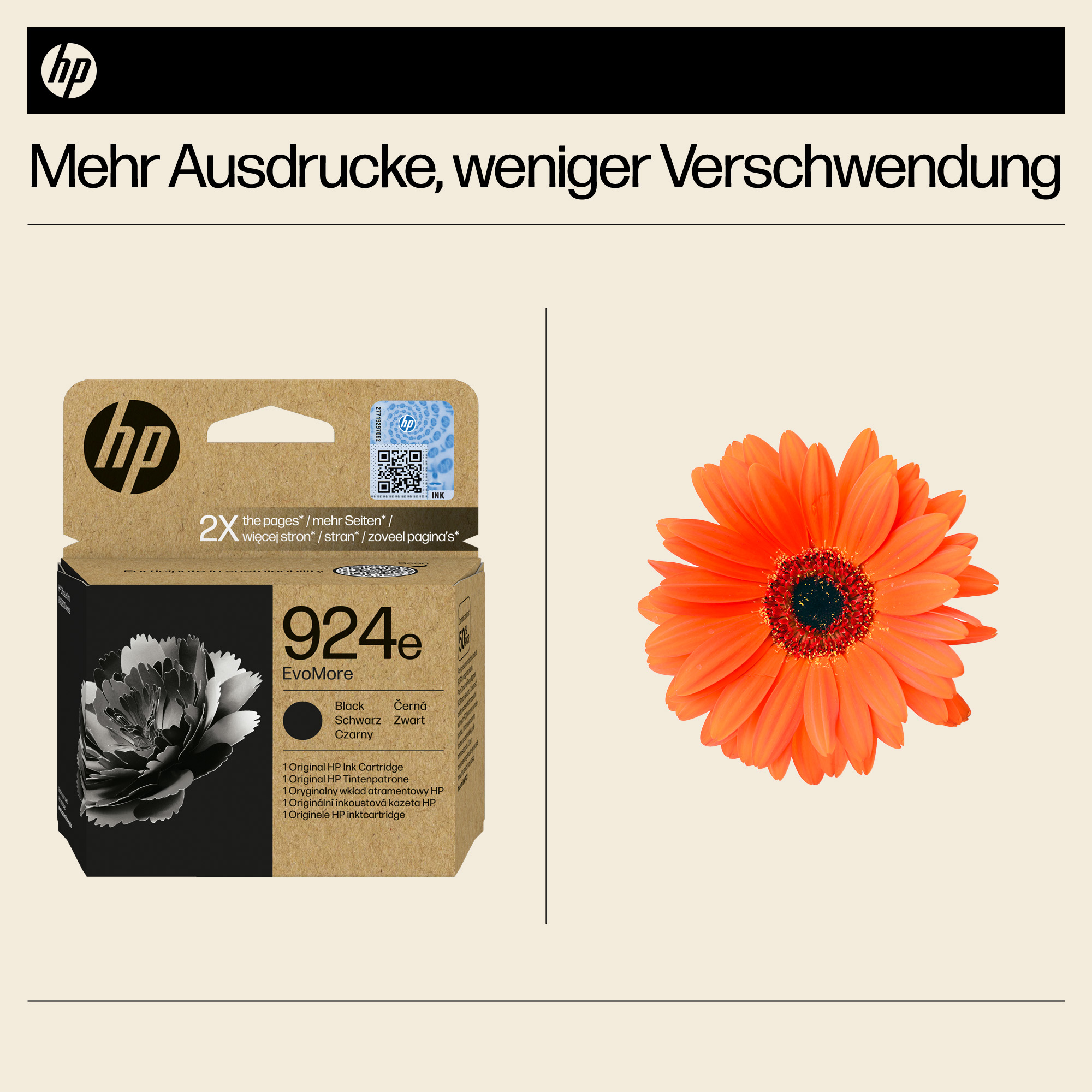 HP 924e4K0V0NE schwarz Druckerpatrone