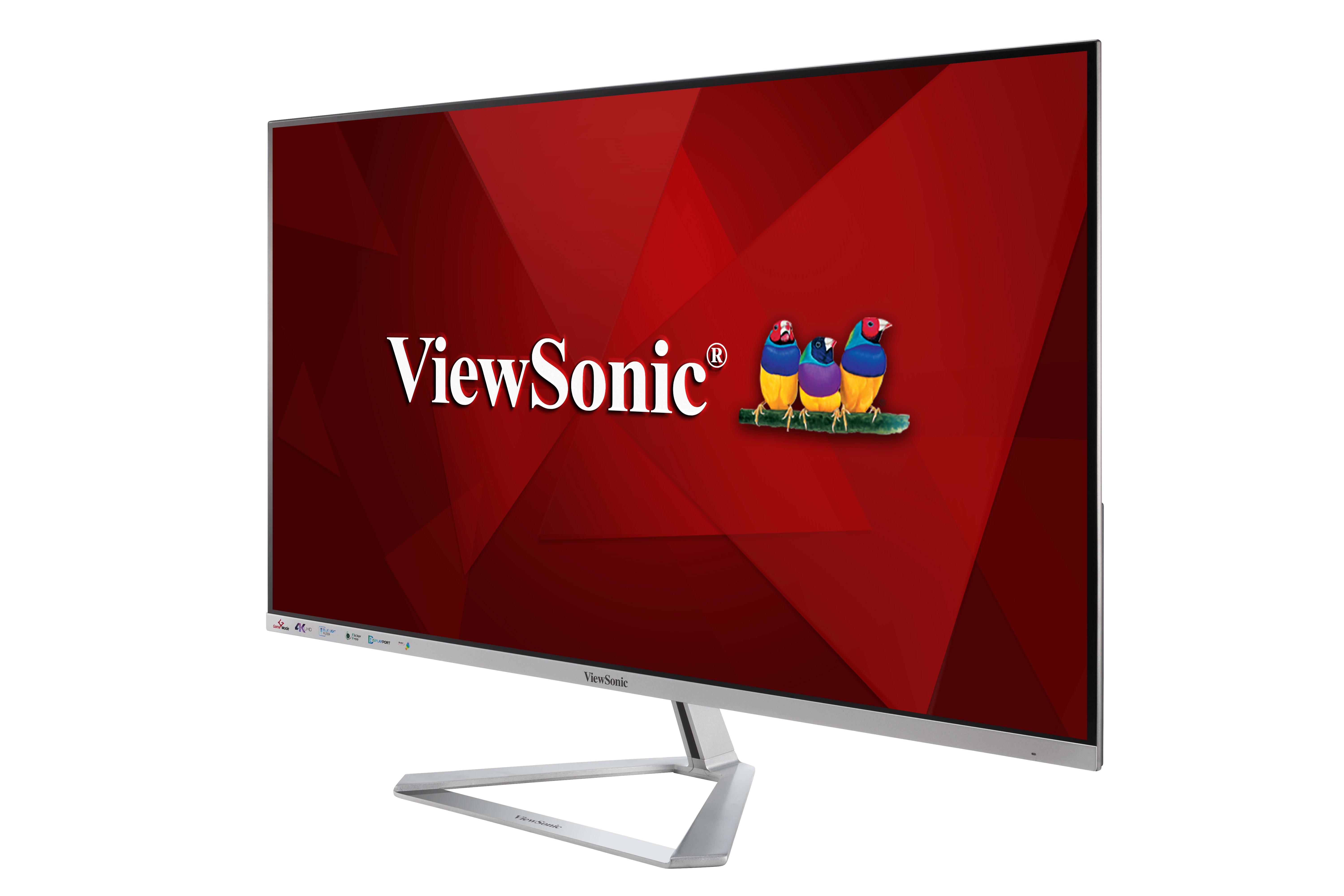 ViewSonic VX32764KMHD Monitor 80,0 cm 32,0 Zoll silber