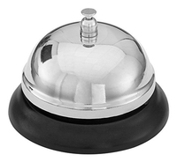 WEDO Tischglocke silber