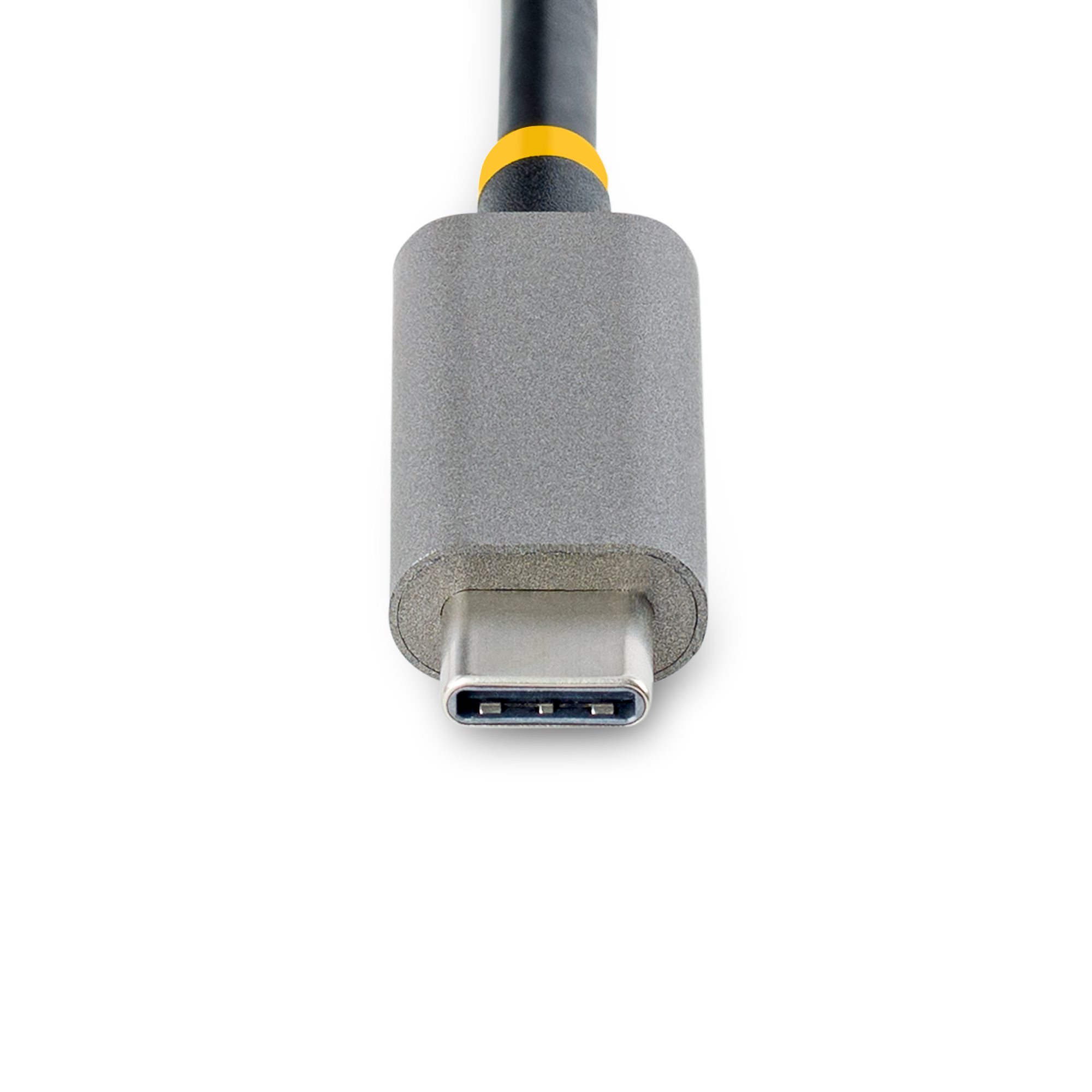 STARTECHCOM 4Port USBC Hub with 100W Power Delivery PassThrough 2x USBA 2x USBC 5Gbps 1ft30cm Long Cable Portable USB 30