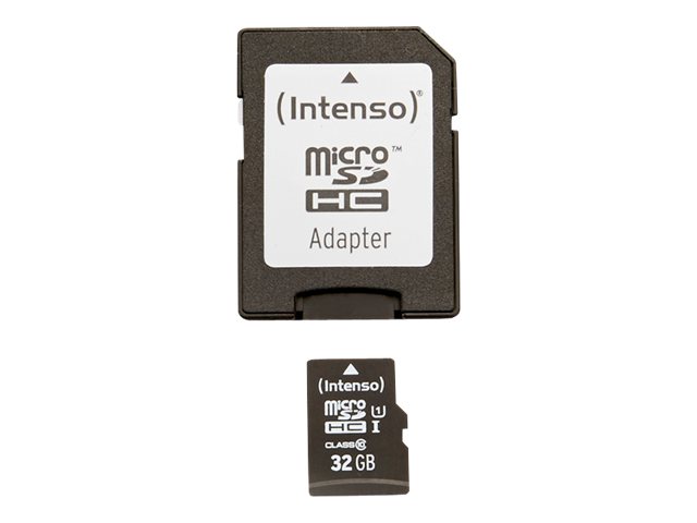 32GB microSDHC Class10 UHS-I Premium + SD-Adapter