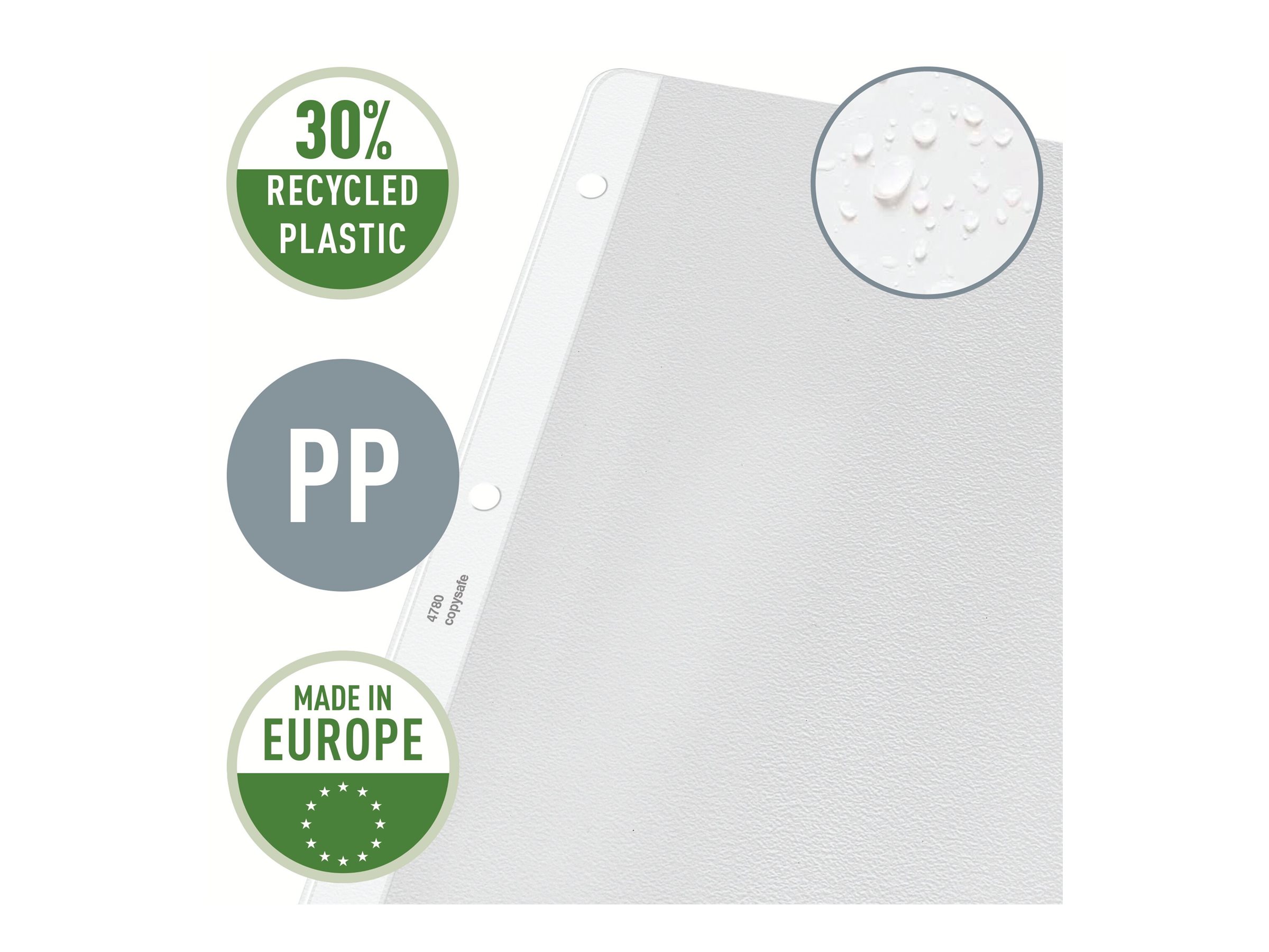 100 LEITZ Prospekthuellen 4780 DIN A4 transparent genarbt 0,13 mm 100 LEITZ Prospekthuellen 4780 DIN A4 transparent genarbt 0,13 mm
