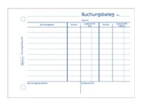 AVERY Zweckform Buchungsbeleg Formularbuch 309 AVERY Zweckform Buchungsbeleg Formularbuch 309