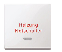 Merten Wippe 435119 Heizungsnotschalter polarweiß gl Merten Wippe 435119 Heizungsnotschalter polarweiß gl