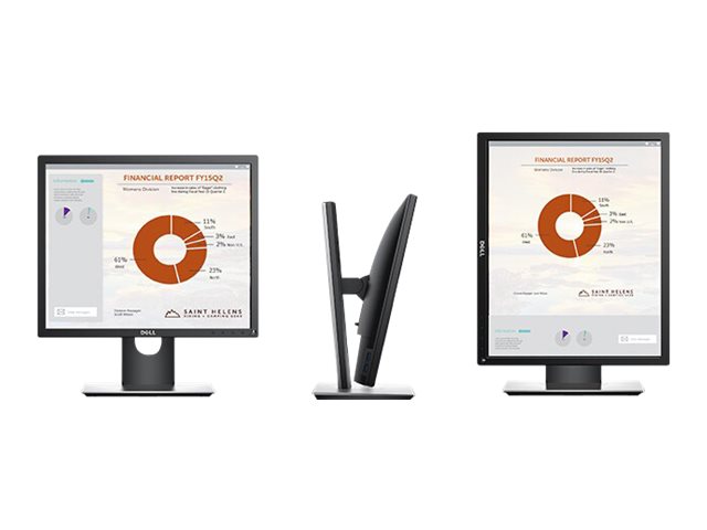 DELL 19 Monitor - P1917S - 48cm 19Zoll HDMI VGA DP Black EURC