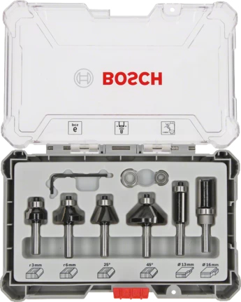 BOSCH FraeserSet 6teilig