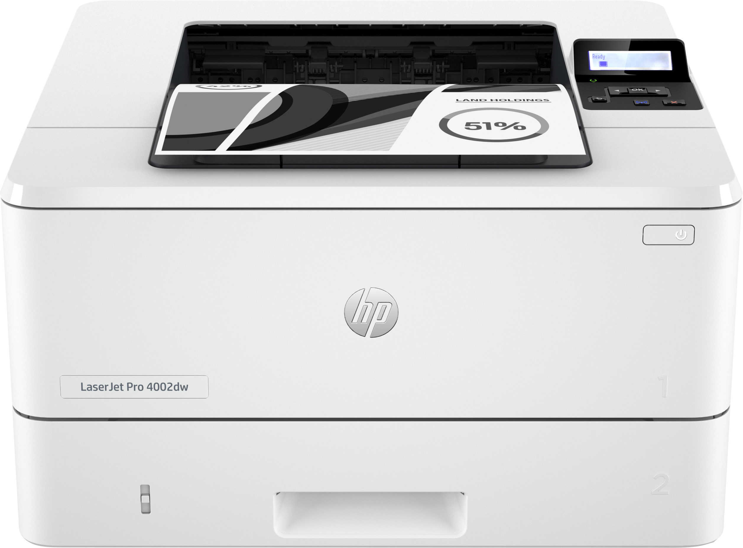 HP LaserJet Pro 4002dw Laserdrucker weiß