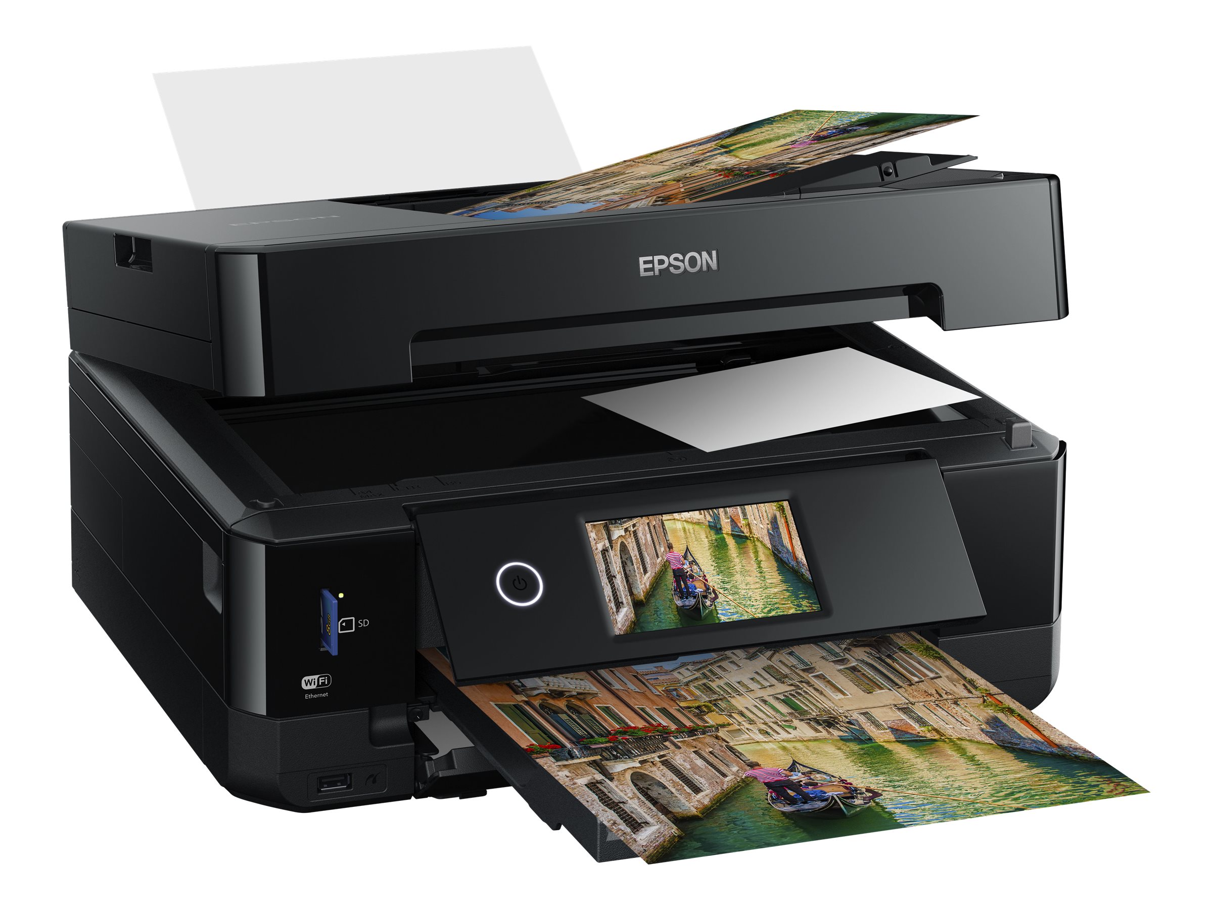 EPSON Expression Premium XP-7100 3 in 1 Tintenstrahl-Multifunktionsdrucker schwarz