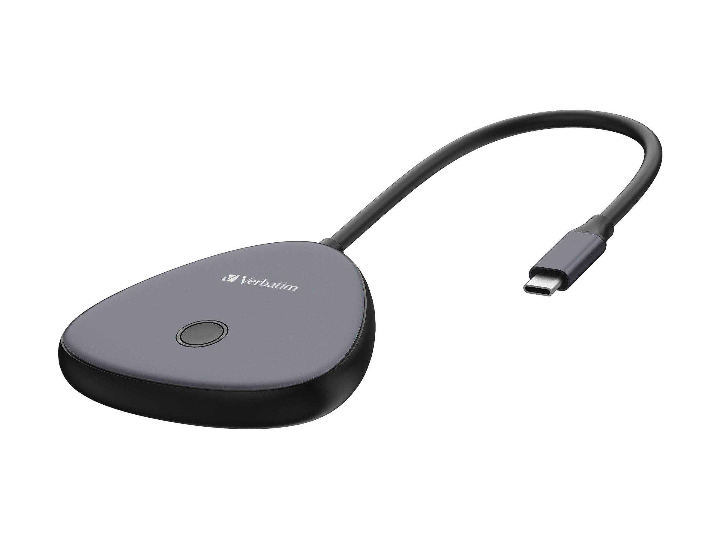 Verbatim USB-C-Wireless-Display-Adapter 4K mit Hub WDA-02