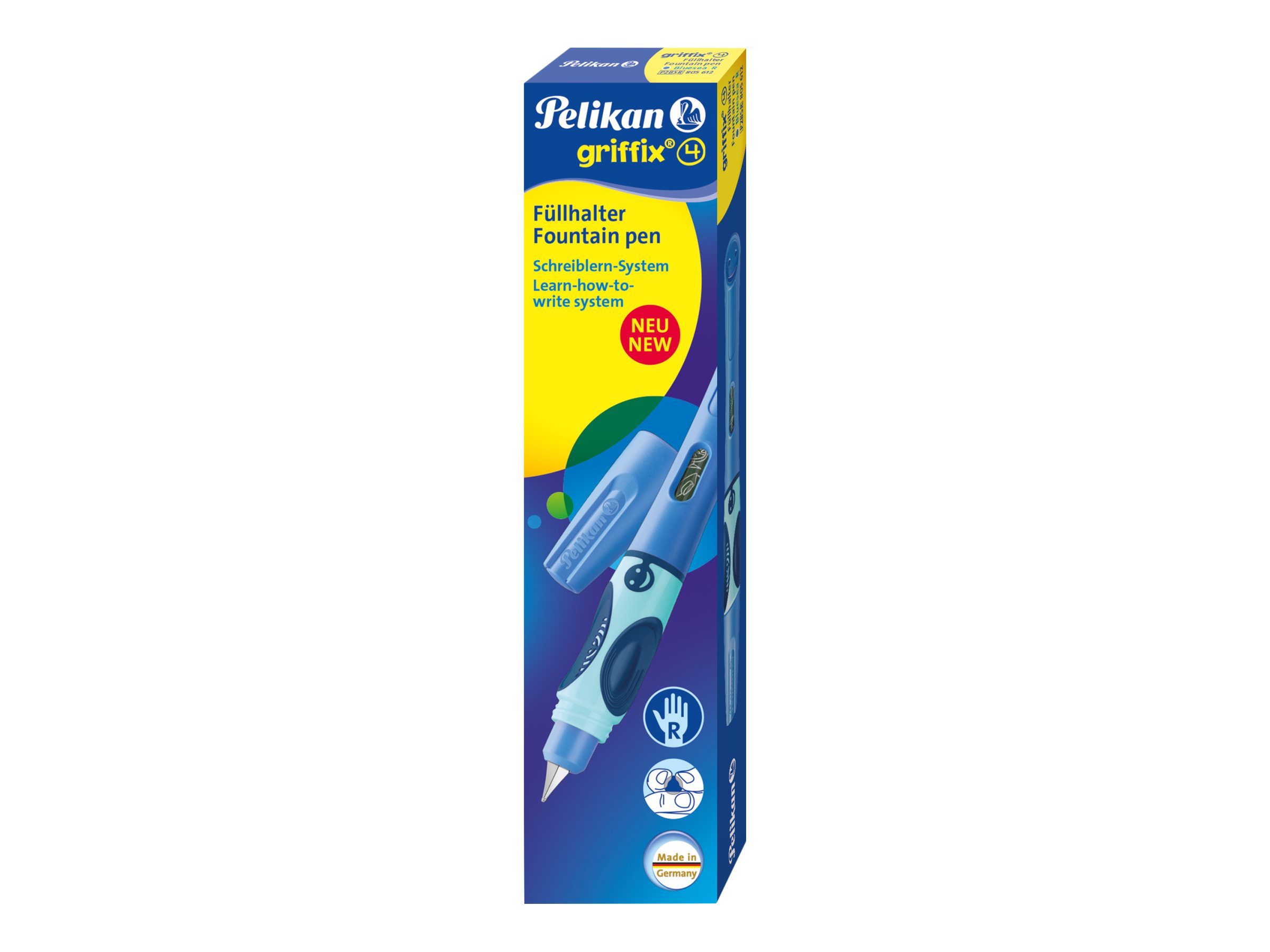 Pelikan griffix® Patronenfueller blau A (fuer Anfaenger) Pelikan griffix® Patronenfueller blau A (fuer Anfaenger)