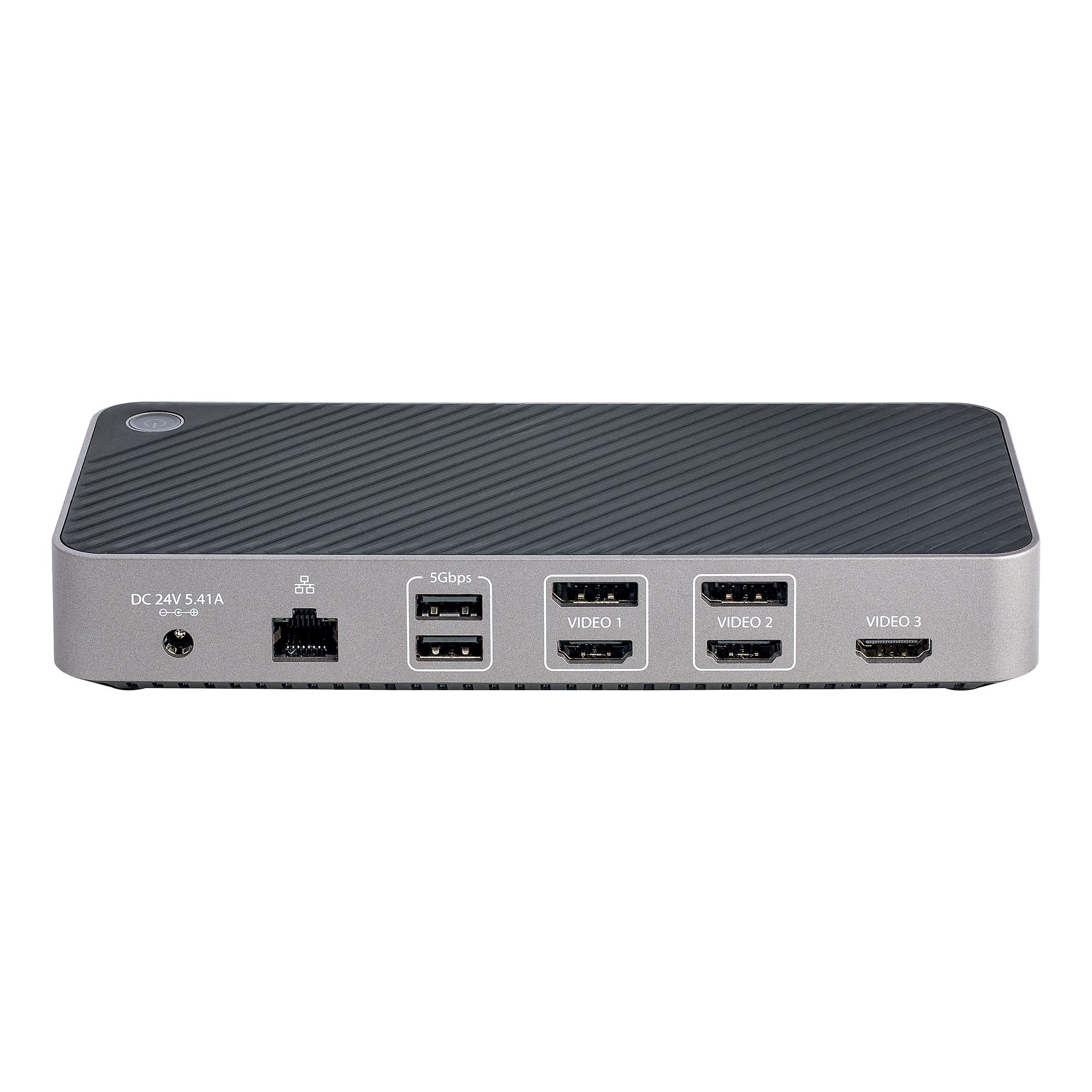 STARTECHCOM USBC Triple Monitor Docking Station HDMIDisplayPort 5Port USB 32 Gen 2 Hub GbE 100W USB PD Universal Docking St