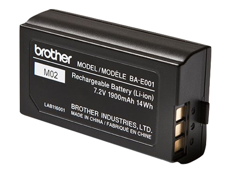 Brother BA-E001 - Drucker-Batterie - Lithium-Ionen