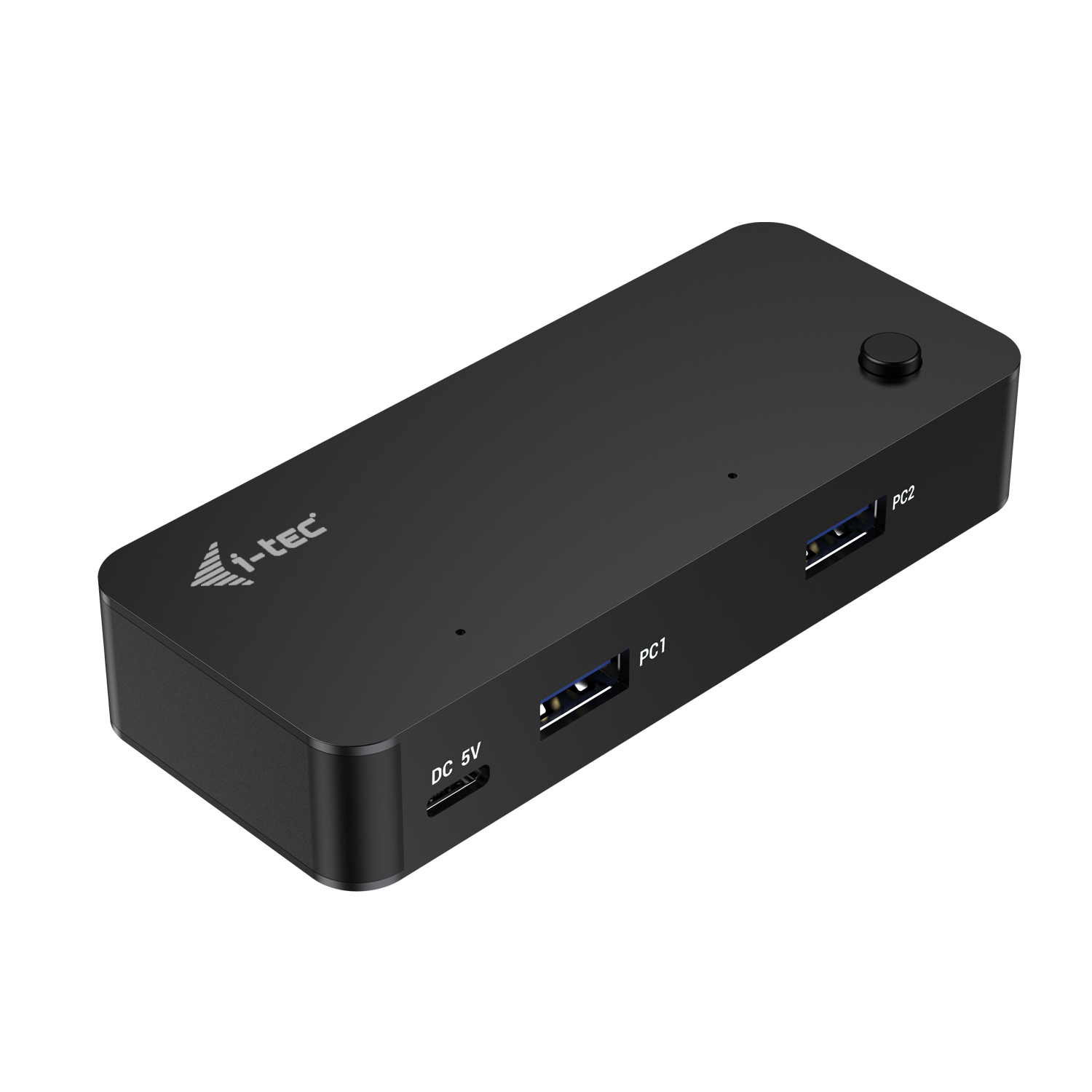 i-tec Hub Universal KVM 4-fach Schwarz