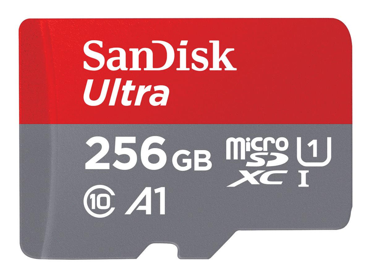 SanDisk Speicherkarte microSDXC Ultra, 256 GB, 1 St