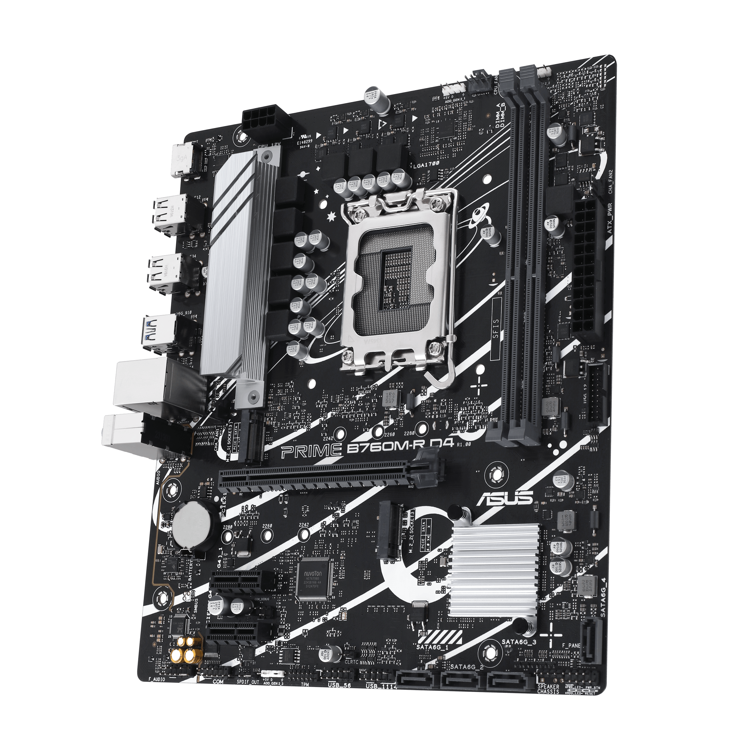 ASUS PRIME B760MR D4 LGA1700 2xDDR4 4xSATA 2xM2