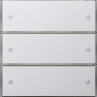 Gira Tastsensor 2033112 3 KNX Komfort 3fach Fläche rw Gira Tastsensor 2033112 3 KNX Komfort 3fach Fläche rw