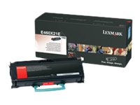 LEXMARK E460 toner cartridge black standard capacity 15.000 pages 1-pack