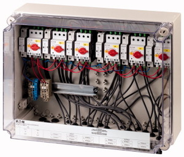 Eaton Feuerwehrschalter SAFETY-MC4-U 230V 30A für 6 Stränge