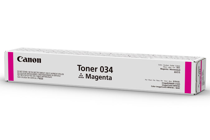 CANON 034 Toner magenta iR C1225iF Standardkapazität 7300 Seiten A4