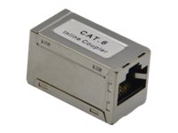 helos CAT 6 Modularkupplung SLIM (RJ45 Verbinder geschirmt) helos CAT 6 Modularkupplung SLIM (RJ45 Verbinder geschirmt)