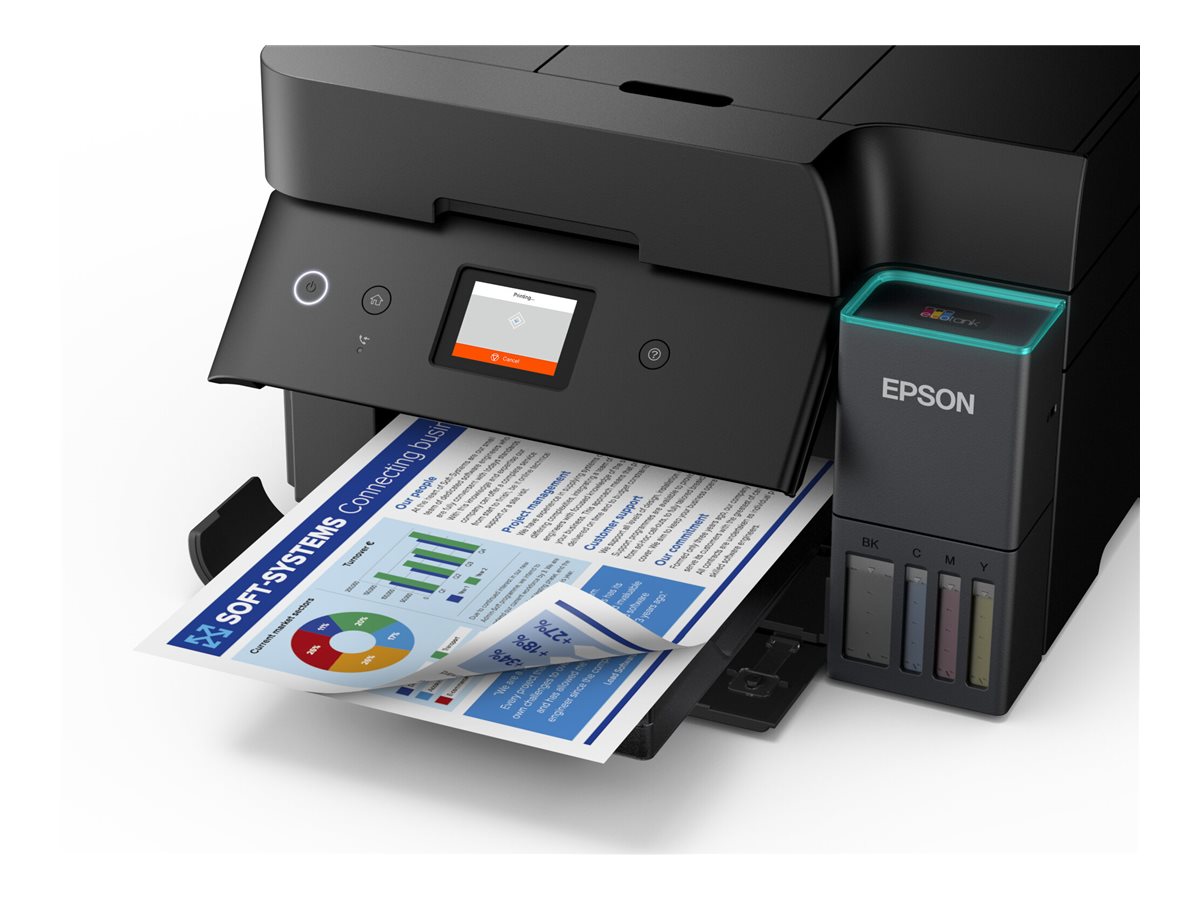 EPSON EcoTank ET-4950 Inkjet MFP A4 18ppm ISO USB WLAN Wi-Fi EPSON EcoTank ET-4950 Inkjet MFP A4 18ppm ISO USB WLAN Wi-Fi