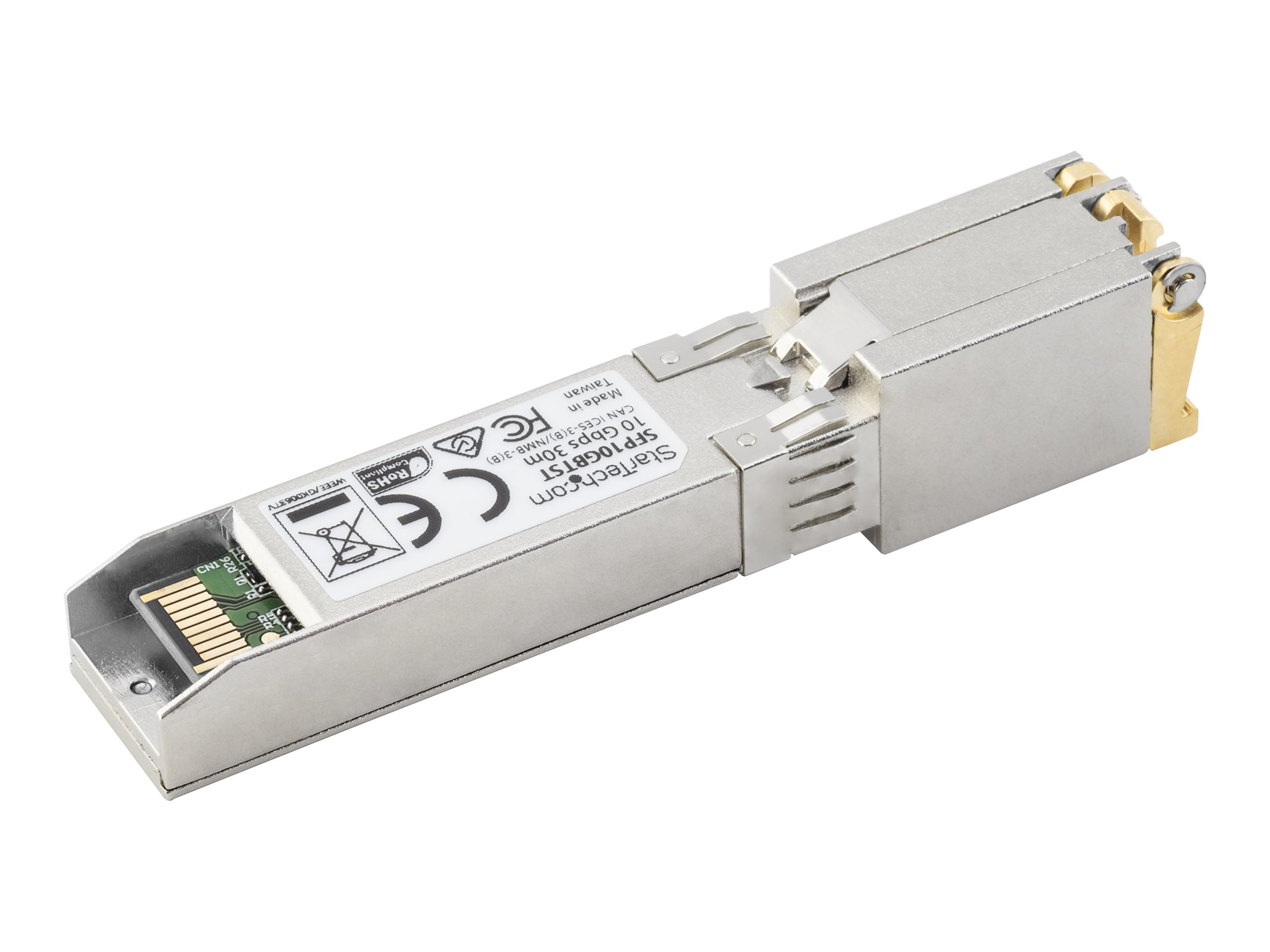 MSA konformes 10 Gigabit Glasfaser SFP Transceiver Modul 10GBaseT 30m TAA konform