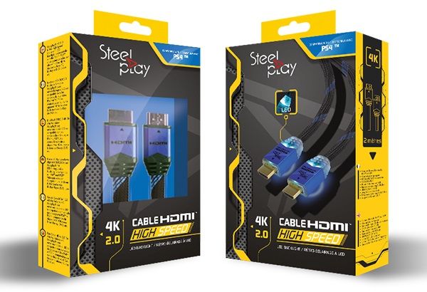 LEXIP X STEELPLAY 4K HDMI High Speed Ultra HD Cable 2m