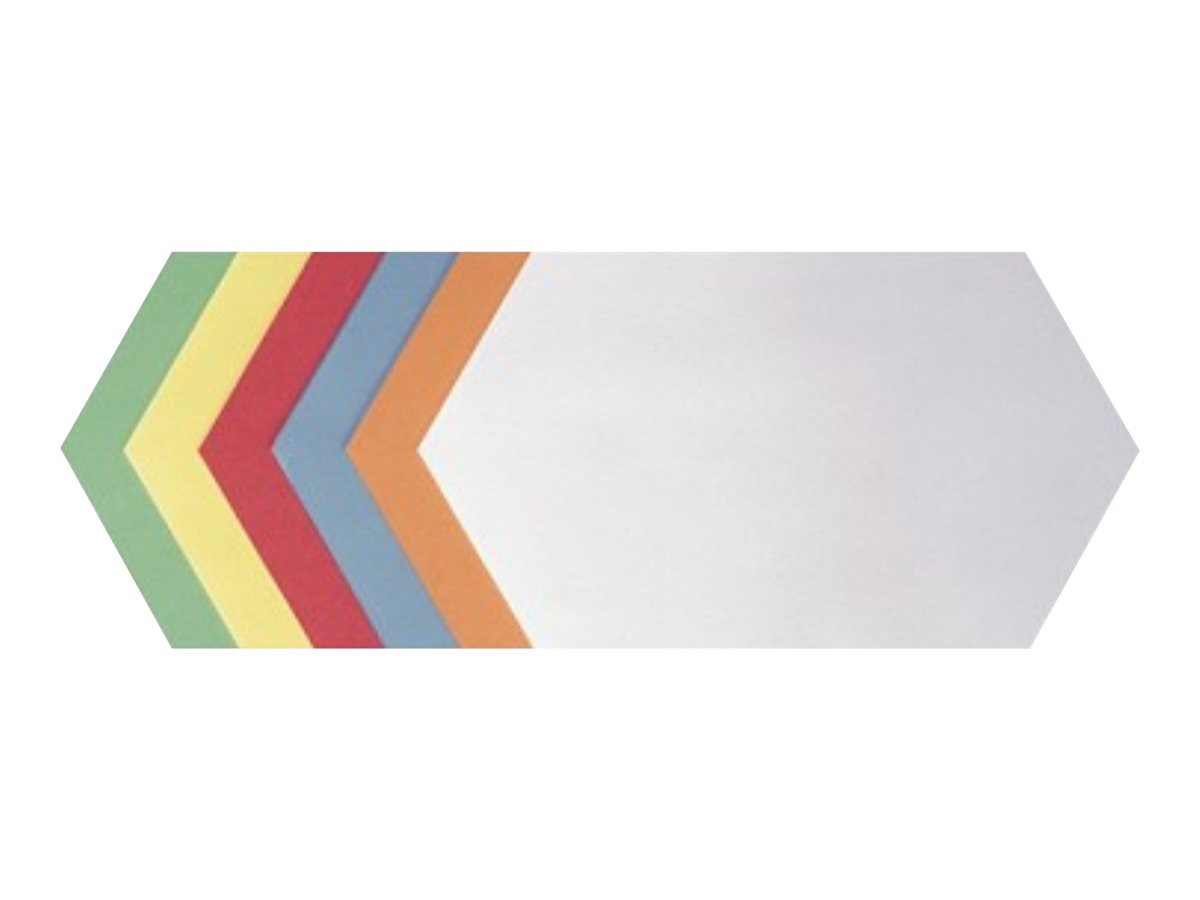 FRANKEN Moderationskarten farbsortiert 29,7 x 16,5 cm, 500 Blatt