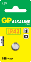 GP Knopfzelle LR43 1,5 V GP Knopfzelle LR43 1,5 V